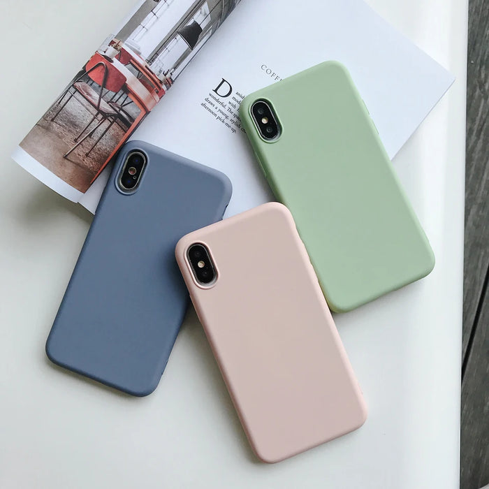 Original Phone Cases For iPhone XS Liquid Silicone Fundas Case For iPhone X XS 16E SE4 Cover protective Case