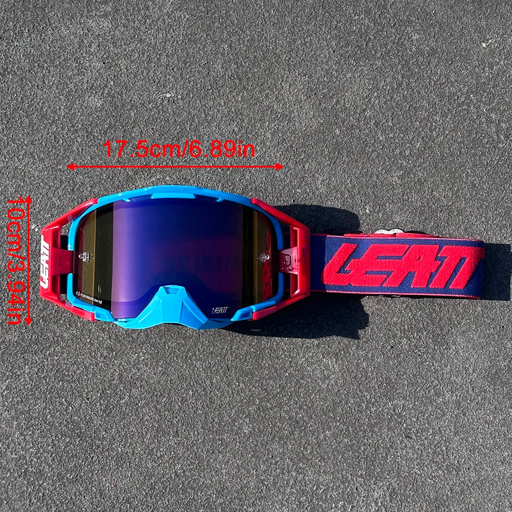 Motocross Goggles 6.5 Double Layer Anti Fog Cycling Glasses Gafas Para Mask Motorcycle Motorcycle Helmet Glasses for Men