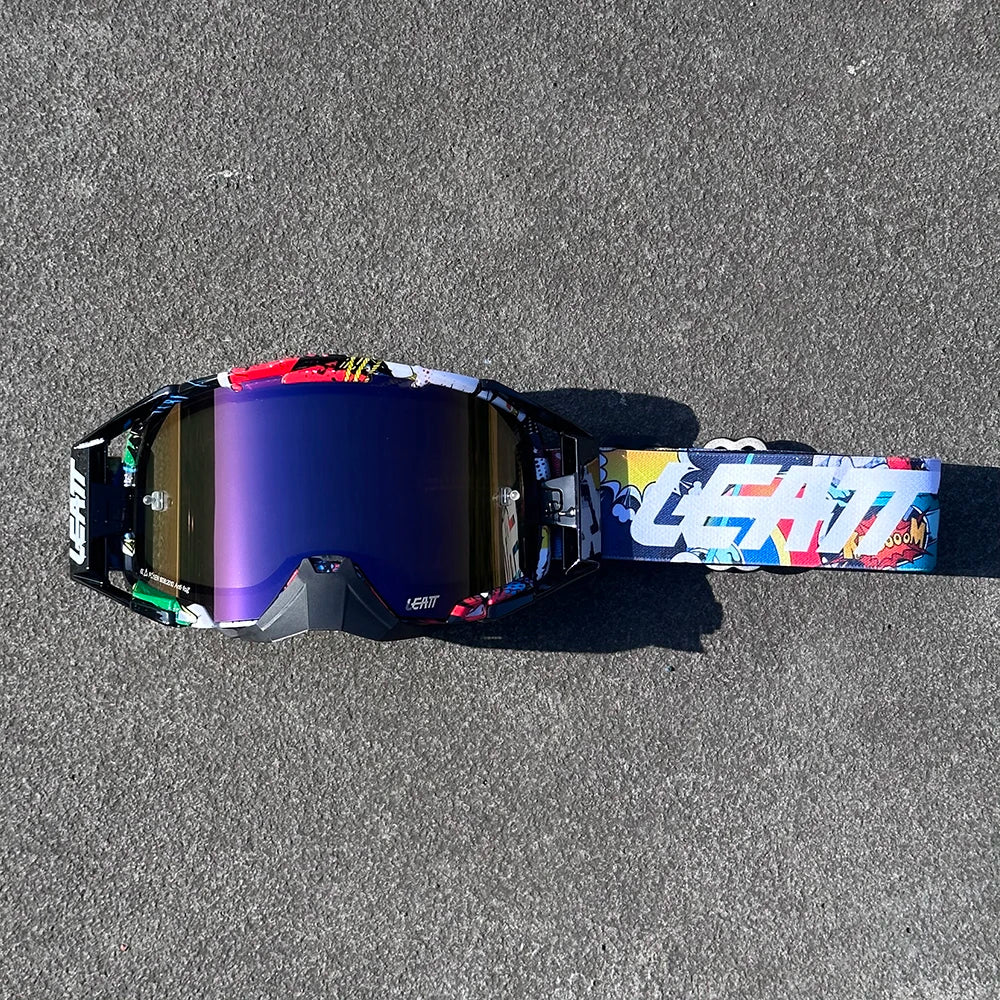 Motocross Goggles 6.5 Double Layer Anti Fog Cycling Glasses Gafas Para Mask Motorcycle Motorcycle Helmet Glasses for Men