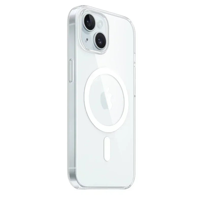 Original Magnetic Clear Case for iPhone 17 Air 16 15 14 13 12 11 Pro Max 12 13 mini Funda for Magsafe Silicone Transparent Cover