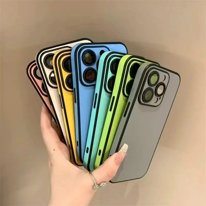 Funda Luxury comic-style visual shockproof phone case for iPhone 18 17 16 15 14 13 12 Pro Max, a trendy choice for tech lovers