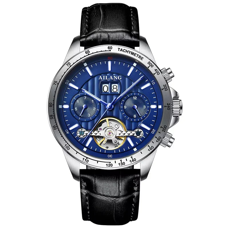 2026 Relojes AILANG Fashion Mechanical Watch Calendar Month Week Waterproof Tourbillon Watches Sport Automatic Wristwatch AL8828