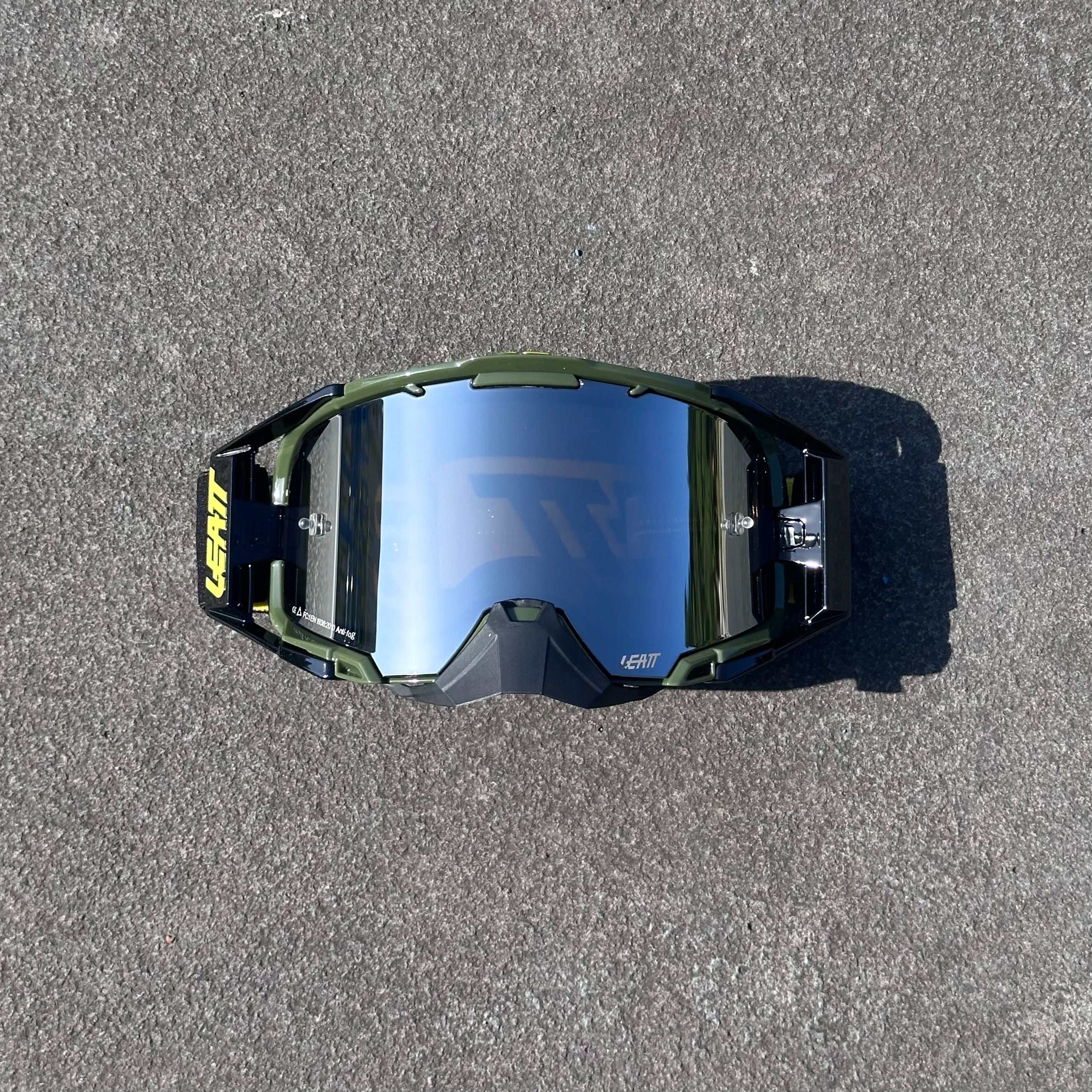 Motocross Goggles 6.5 Double Layer Anti Fog Cycling Glasses Gafas Para Mask Motorcycle Motorcycle Helmet Glasses for Men