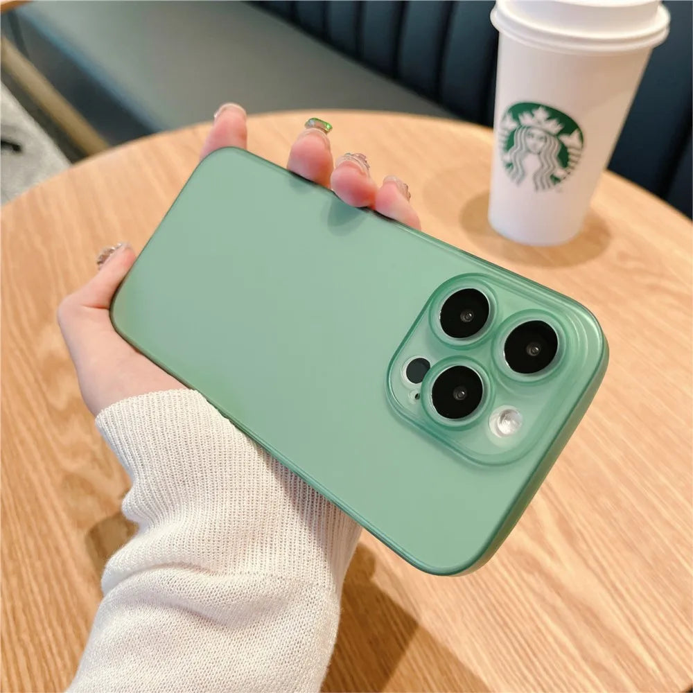 Ultra Thin PP Case Fundas For iphone 13 14 15 16 11 12 Pro Max 13 Mini Full Cover For iphone XR X Xs Max Shockproof Case