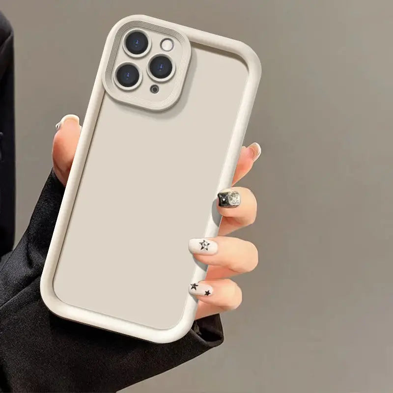 Funda Cases For iPhone 17 16 15 14 13 12 11 Pro Max Case Mini Plus 16E 17E Phone Case Hybrid Shockproof Bumper Cover Soft Fundas