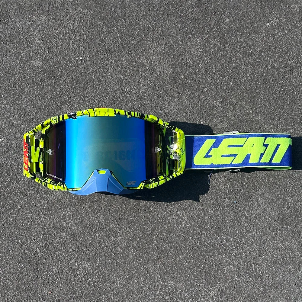 Motocross Goggles 6.5 Double Layer Anti Fog Cycling Glasses Gafas Para Mask Motorcycle Motorcycle Helmet Glasses for Men