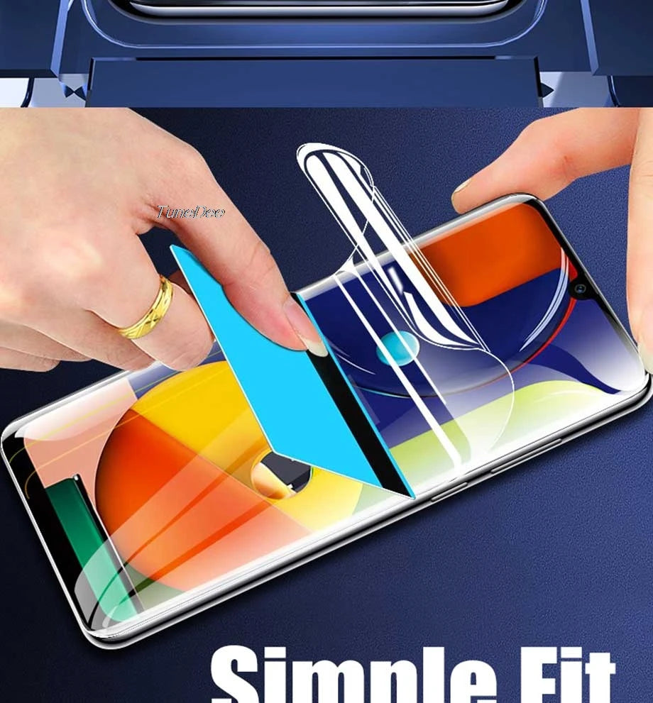 3pcs Hydrogel Film For Xiaomi Redmi 13C Note 13 Pro 5G 12 11 10 9 11S 9S 10T Screen Protectors High-Transparency Full Cover Film